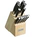 Onieda 13-Piece Pakka Wood Performance Knife Block Set
