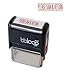 bbloop 'PLEASE SIGN AND RETURN' Self-Inking Stamp. RED Solid Color