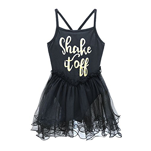 Weixinbuy Kids Girls Ballet Tutu Leotard Bodysuit Dance Braces Skirts