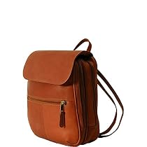Clava Flap Organizer Backpack (Vachetta Tan)
