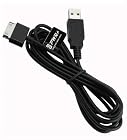 PWR+ Extra Long 6.5 Ft Cord Charging Data Sync Cable 3.0 USB to 40 Pin for Asus Eee Pad Transformer Tf101 A1 B1 ; Prime Tf201 & Tf300t ; Eee Pad Slider Sl101 A1 B1 Touchscreen Tab Tablet Pc Pad ; P/n 7n21135100344 Uc1l