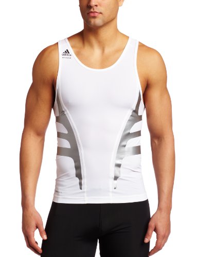 adidas Men's Techfit Powerweb Compression Tank
