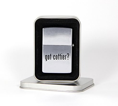 got cottier? - Silver Flip Top Lighter