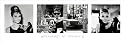 Audrey Hepburn Movie (Breakfast at Tiffany's, 3 Shots) Poster Print - 12" X 36"
