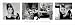 Audrey Hepburn (Breakfast at Tiffany's, 3 Shots) Movie Poster Print - 12" X 36"