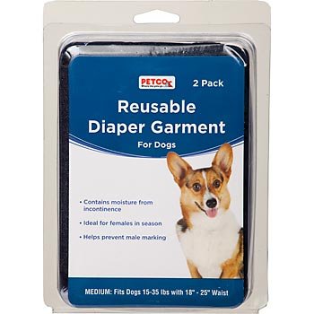 PETCO Medium Reusable Diaper Garment For Dogs