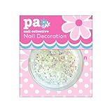 pa ラメグリッターホロマルホワイト