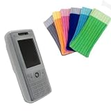 Review KMSDIRECT SONY ERICSSON  / K800i BOX SET - SILICONE WHITE COVER CASE & 6 SOCKS FOR SONY ERICSSON K800i MOBILE PHONE
