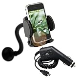 NEW Car Mount Holder+Charger For HTC SPRINT MOGUL 6800