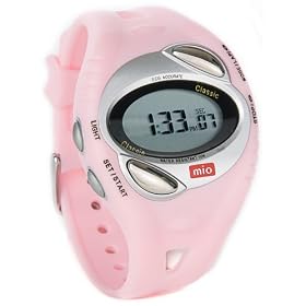 MioPINK Classic Heart Rate Monitor Watch with Two Straps