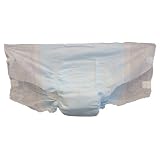At Ease 93072SF Large Supra Fit Adult Disposable Briefs 12-Pack (6 Packs per Case)