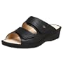 Finn Comfort Women's Jamaika Sandal,Black Nappa,38 EU (US Women's 7 M)