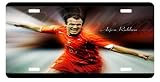 Arjen Robben License Plate Sign 6'' x 12'' New Quality Aluminum