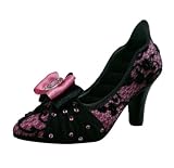 41RKxH0rqaL. SL160  Romance Ring Holder Shoe   6L   Rose Pink & Black