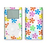 Flower Power Design iPod mini Protective Decal Skin Sticker