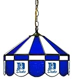 Duke University Blue Devils Stained Glass Bar Light