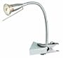 Lite Source LS-156PS Seeker Metal Clip-On Lite, Polished Steel / Chrome