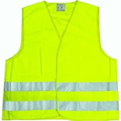 Cartrend 50130 Warnweste gelb Gr��e L, DIN EN 471 in praktischer Rei�verschlu�-Zipp-Textiltasche