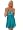 SeXy Teal Chemise Nightgown Lace Trim Elegant Sizes S M or L Sizes: Large