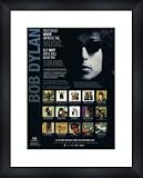 BOB DYLAN Remastered - Custom Framed Original Ad
