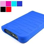 Premium Silicone Sleeve Case for Western Digital WD Passport Essential Elements Portable 2.5