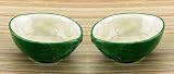 Lime Dip Bowls Set Of 2 Ceramic Snack Home Gourmet