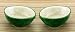 Lime Dip Bowls Set Of 2 Ceramic Snack Home Gourmet