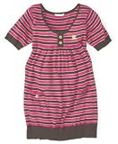 Marc Ecko - Red by Marc Ecko Little Girl Sweater Dress with Pockets and Button Detail