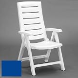 Jardin Aruba Klappsessel blau Vollkunststoff