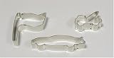 Race Car Set of Cookie Cutters
