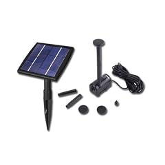 Springbrunnen Solarpumpe Teichpumpe f Gartenteich Solar