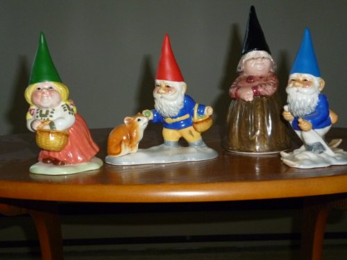 Set of 4 Gnomes