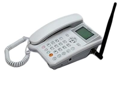 Huawei ETS5623 White Wireless Terminal Cordless Landline Phone GSM SIM Card Based Cellphone (White)