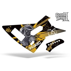 Guitar Hero 2 Faceplate Skin Xbox 360 - (Xplorer Guitar) Gas Mask