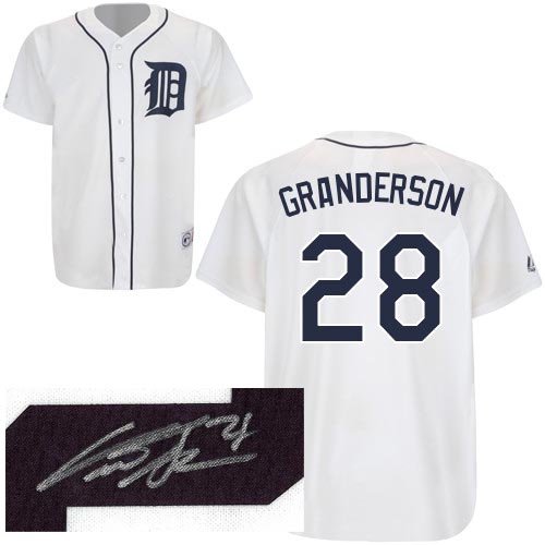 Curtis Granderson Autographed Detroit Tigers Jersey