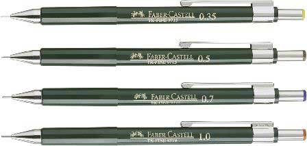 Faber-Castell 9713 - Druckbleistift, 0,35mm