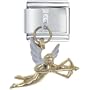 Golden Italian Charm Cupid