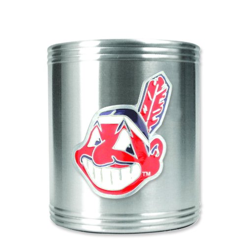 MLB Cleveland Indians Insulated Stainless Steel Can Cooler
