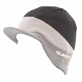 Quiksilver Grand Opening Reversible Visor Beanie - Black