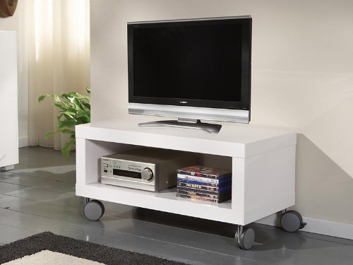TV Regal Rollenregal TV Möbel Fernsehregal 80x40
