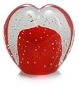 Casablanca 'Heart' Glass Paperweight