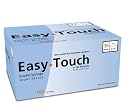 EasyTouch Insulin Syringe 30 Gauge, 1cc, 5/16" - 100 Syringes