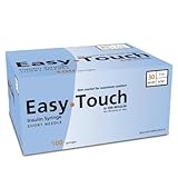 EASYTOUCH INSULIN SYRINGE 30 G, 1 CC, 5/16" ,100/BX