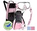 U.S. Divers Aqua Lung Sport Diva LX Mask, Island Dry Snorkel, Trek Travel Fins & Bag