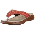 Rieker Lucy 62592-33, Damen Sandalen/Zehentrenner, rot, (rosso 33)