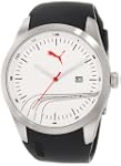 Puma Men's Stripe Classic Silver Whit...