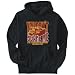 Hoodie Mens Black DONT SCARE ME Religions