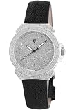 Lancaster Women's OLA0352G/NR New Pillola Pave Diamond Silver Dial Stingray Watch
