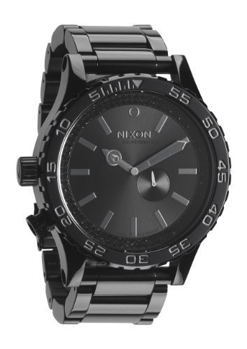 NEU! NIXON HERREN UHR A057-1150 ANALOG EDELSTAHLARMBAND 