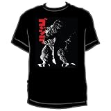Godzilla Snapshot Adult T-Shirt In Black